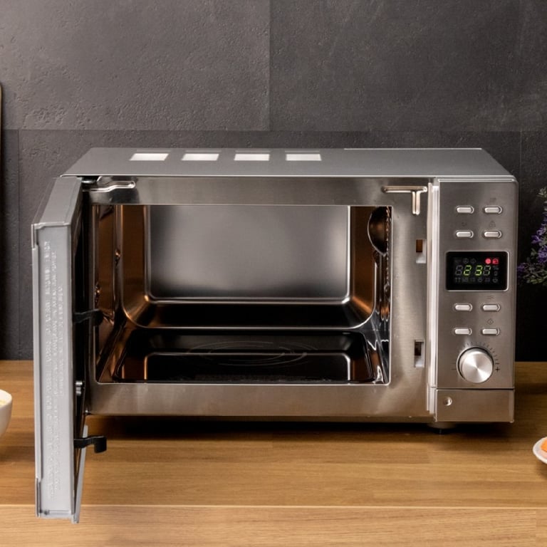 CECOTEC 01398 - Micro-ondes sans plateau GrandHeat 2000 Flatbed Steel - Neuf