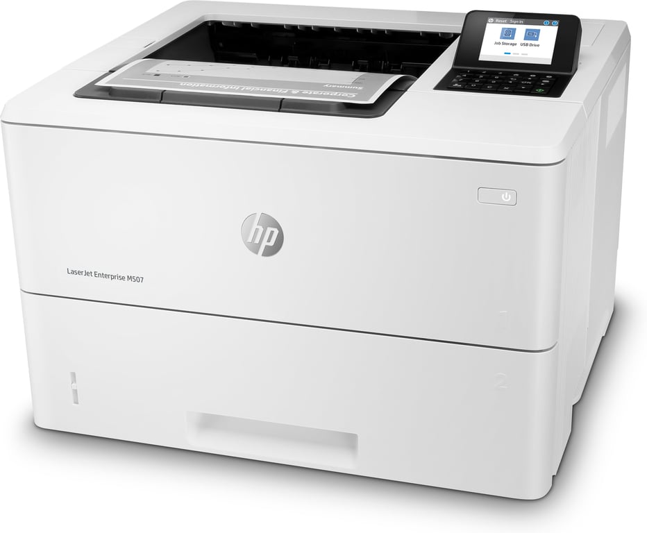 HP LaserJet Enterprise M507dn, Black and white, Imprimante pour Imprimer, Impression recto verso