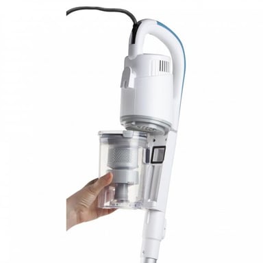 Domo DO237SV aspirateur balai et balai électrique Secteur Sec Sans sac 0,45 L