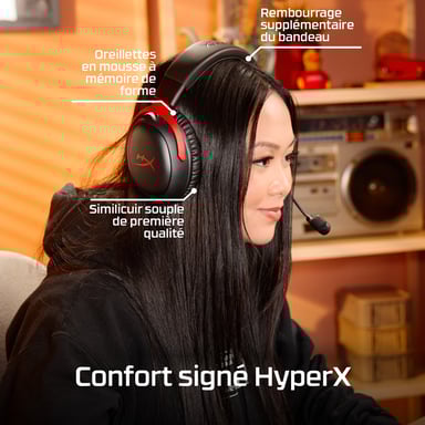 HyperX Auriculares inalámbricos Cloud III S: auriculares gaming (color negro)