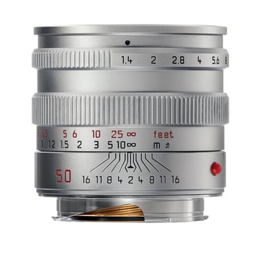 Leica Summilux-M 50 mm f/1.4 ASPH. SLR Plata