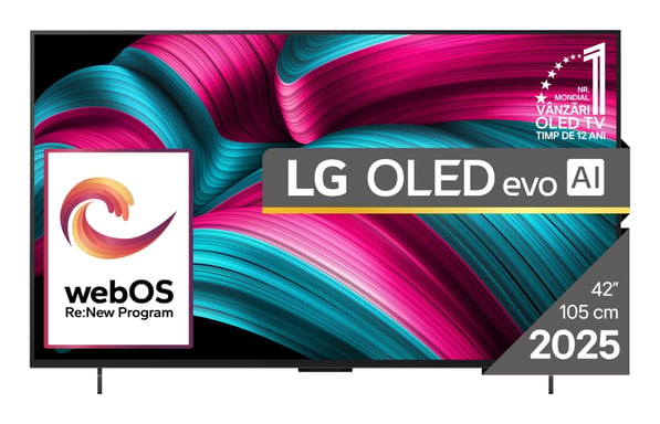 LG OLED evo AI OLED42C51LA TV 106,7 cm (42'') 4K Ultra HD Smart TV Wifi Noir