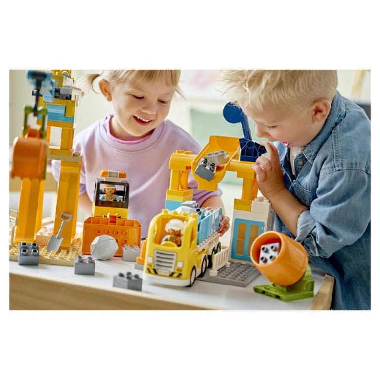 LEGO DUPLO Town Le Chantier et les Véhicules de Construction 10476 - vue 4