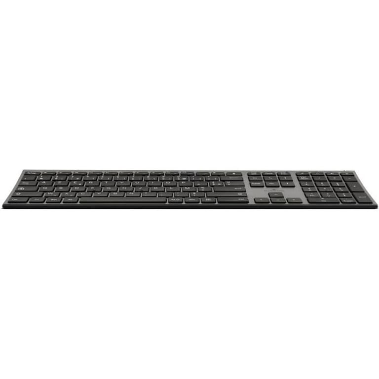 Ensemble clavier souris sans fil BLUESTORK PACK-WL-PC-BK Rechargeable silencieux Nano USB Noir clavier AZERTY - Neuf