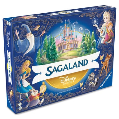 Jeu de société Ravensburger Sagaland Disney Edition 2-6 joueurs 6+ EN/DE/FR/IT