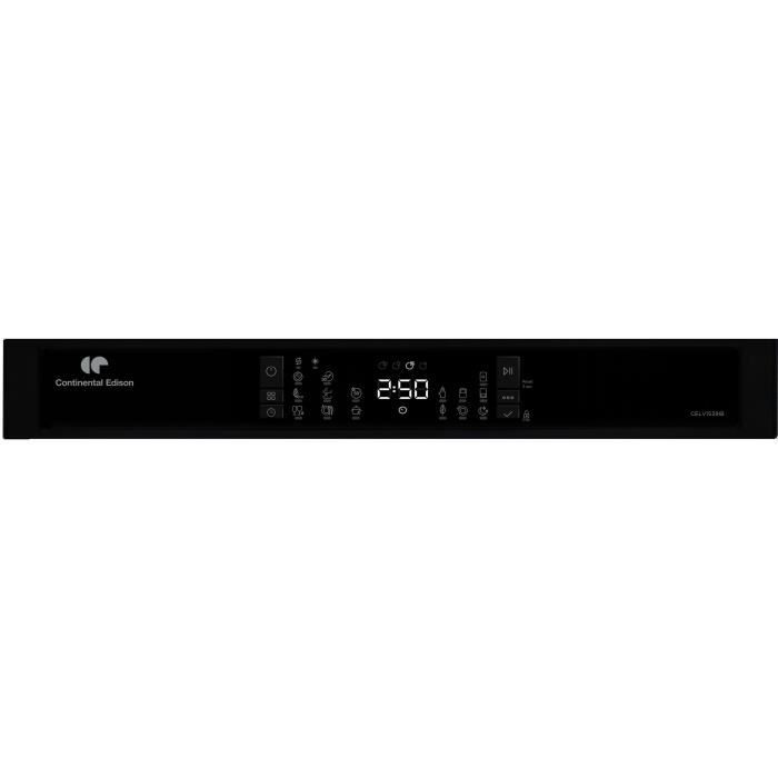 Lave-Vaisselle Pose Libre Continental Edison CELV1539IB – 15 Couverts, 39 dB - vue 9