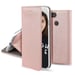 JAYM - Custodia Folio Oro Rosa per Apple iPhone 14 - Chiusura magnetica - Funzione Cinema Stand - Custodia per carte di credito inclusa