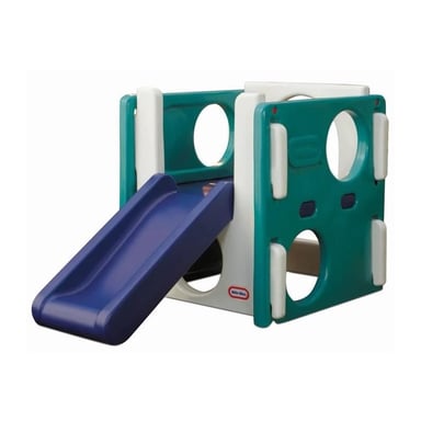 Gimnasio de actividades Junior Little Tikes Jungle para niños de 1 a 5 años con tobogán y módulos de escalada Jungle
