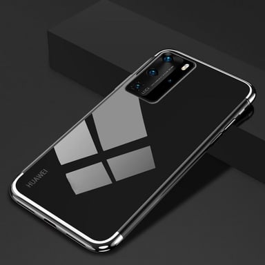 Coque Silicone Bord pour ''HUAWEI P40 Pro'' Bumper Fine Transparente