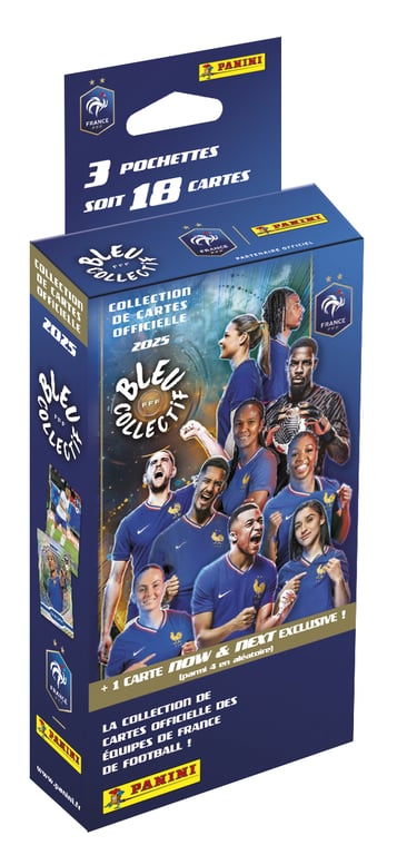 Blister PANINI Football Federation 2025 TC – 3 Pochettes + 1 Offerte, 24 Cartes - vue 3