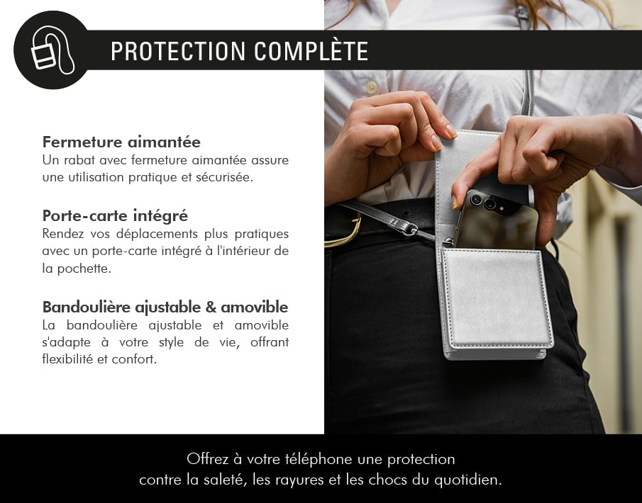 Pochette bandoulière Forcecase pour Samsung Galaxy Z Flip 6 - vue 7