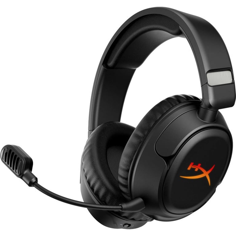 Casque sans fil HyperX Cloud Flight 2 2.4 GHz + Bluetooth 5.3 micro perche amovible RGB Noir - Neuf