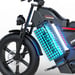 VTT électrique G-FORCE ZM PRO avec batterie 52 V 40 Ah et double suspension