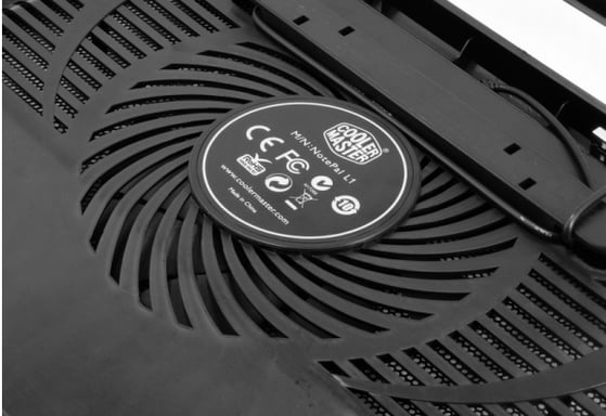 Cooler Master R9-NBC-NPL1-GP sistema de refrigeración para ordenadores portátiles 43,2 cm (17'') Negro