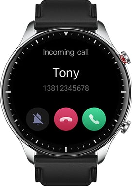 Amazfit GTR 2 Classic 3,53 cm (1.39'') AMOLED digitale 454 x 454 pixel Touch screen Argento Wifi GPS (satellite)