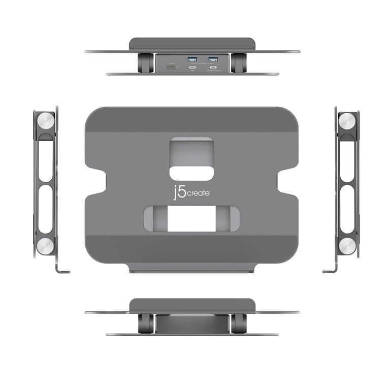 j5create JTS327 N Support pour Ordinateur Angle avec Dock 4K Neuf - vue 3