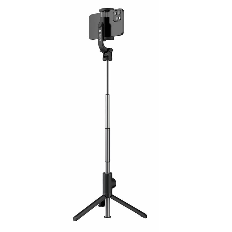 Perche à Selfie Bluetooth 2en1 Trépied Extensible Tête Rotative Swissten Neuf