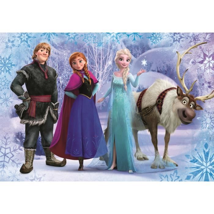 Clementoni Puzzle Enfant 2X20 Pièces Frozen Walt Disney Fabriqué en Italie 24825 - vue 6