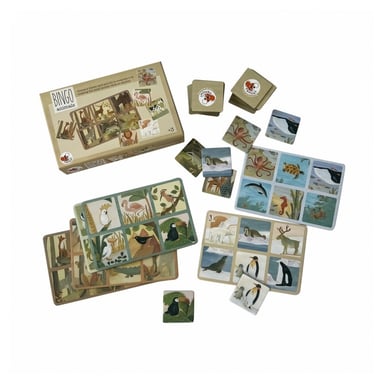Bingo des Animaux - Jeu Éducatif d'Egmont Toys pour Enfants