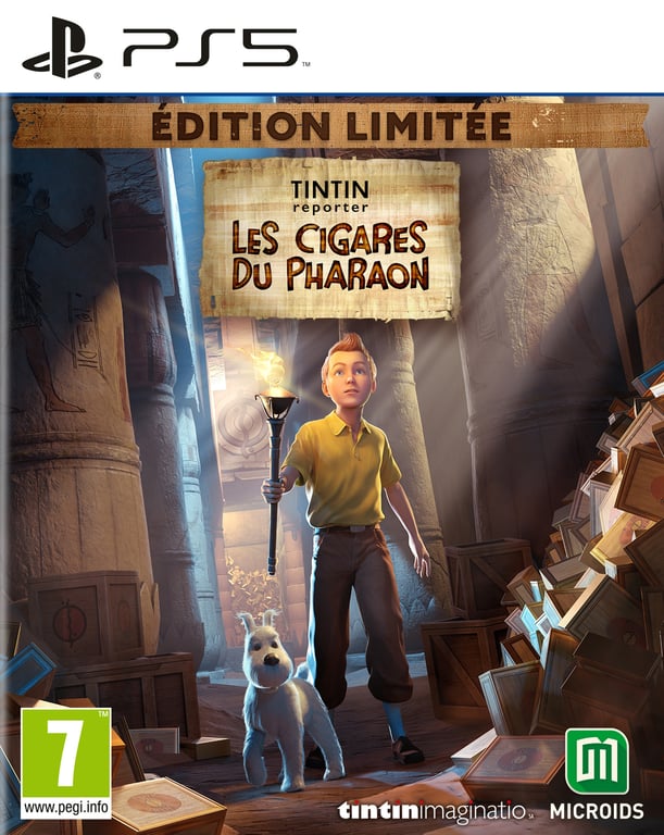 Tintin Reporter Les Cigares Du Pharaon Jeu Xbox Series X Edition Limitée - vue 8