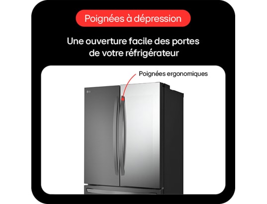 Réfrigérateur portes GMZ765SBHJ INSTAVIEW - vue 7