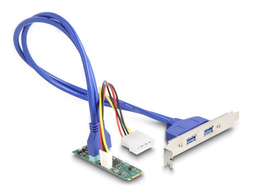 DeLOCK Convertidor M.2 2280 clave B+M macho a 8 x SATA