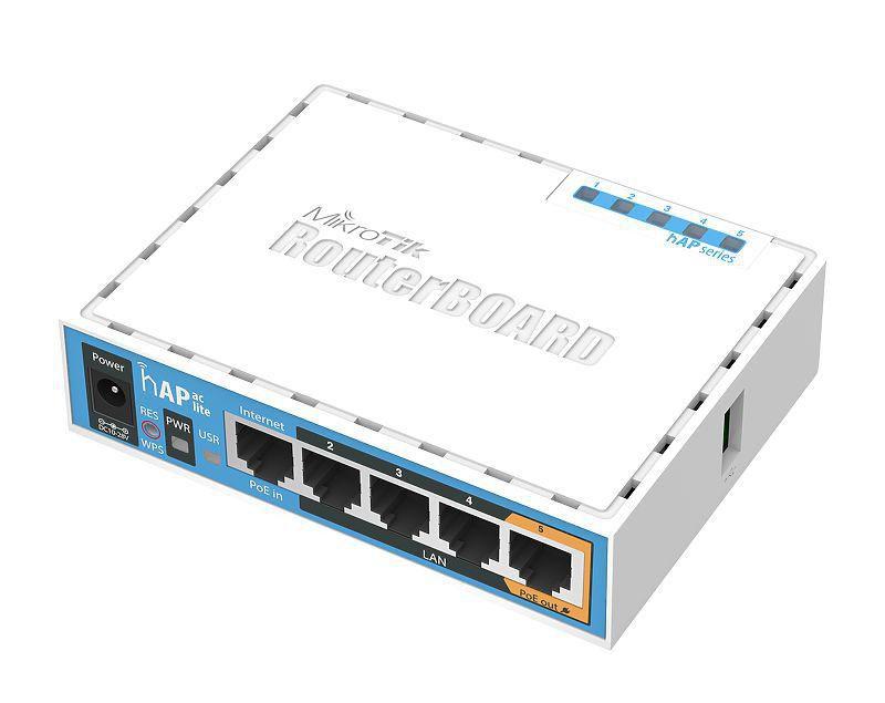Mikrotik HAP ac lite 733 Mbit/ Connexion Ethernet supportant 'alimentation via ce port PoE Neuf