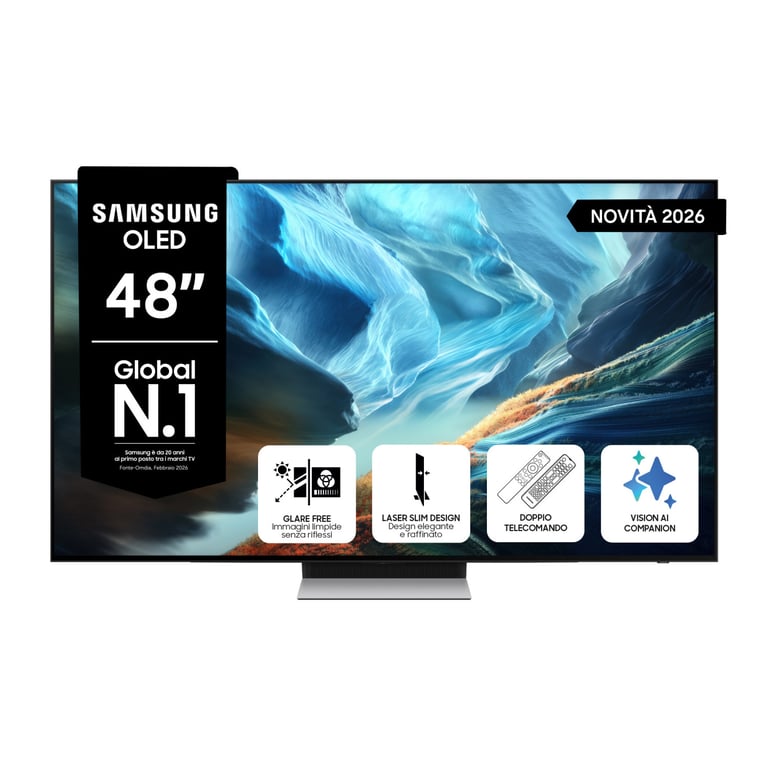 Samsung QE48S90HAEXZT TV 48 4K Ultra HD Smart TV Wifi - vue 3