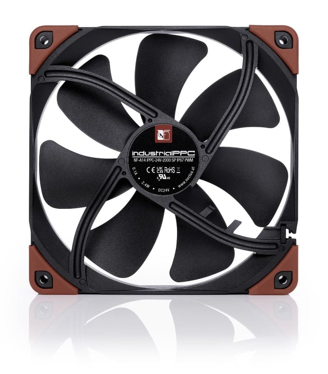 Noctua NF A14 Boitier PC Ventilateur 14 cm 1 pièce Neuf - vue 5