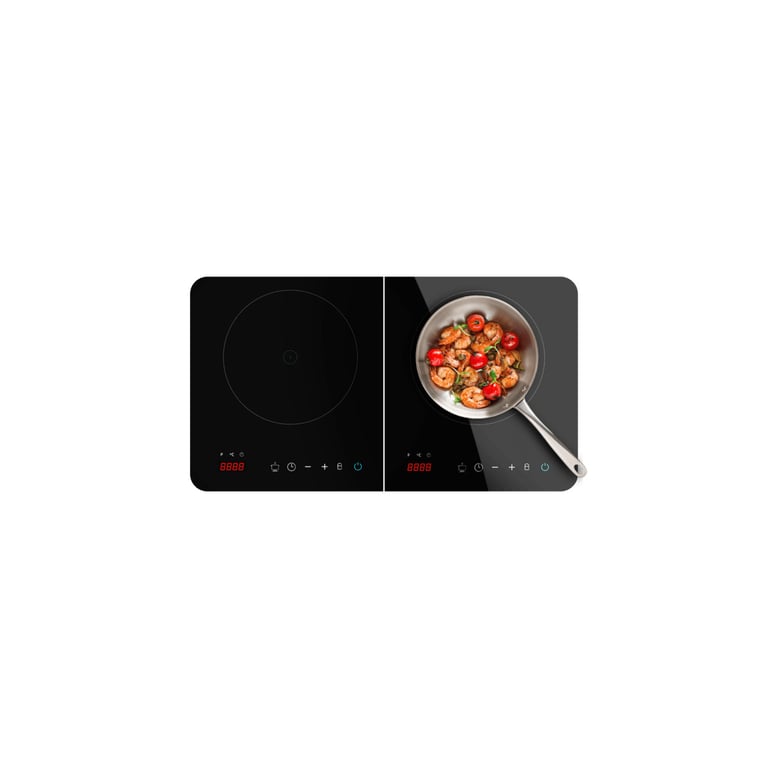 Cecotec Full Magma Double Noir Comptoir 56 cm Plaque avec zone à induction 2 zone(s) - Neuf