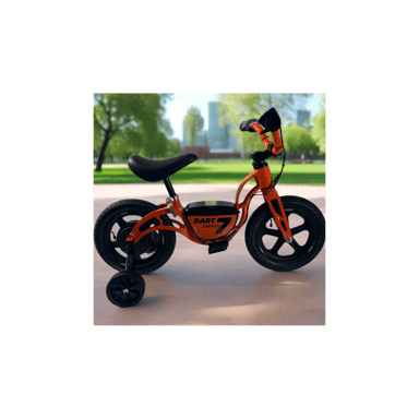 Vélo électrique pour enfants Dart7 - Rouge/noir