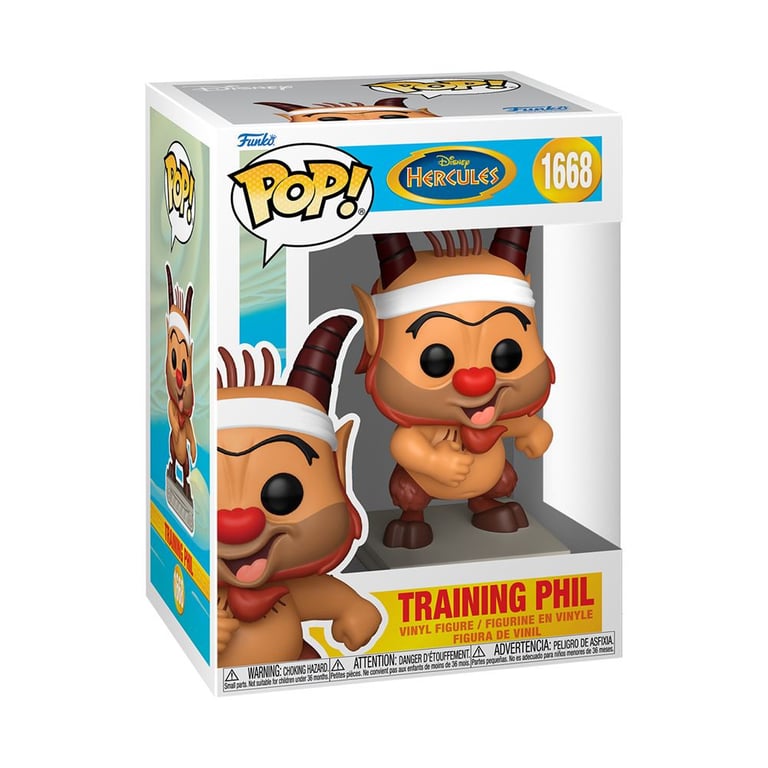 Figurine Funko Pop Disney Hercules Training Phil - vue 3