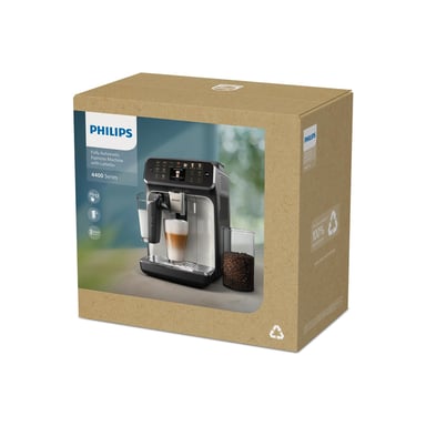 Philips 4400 Series Cafetera espresso completamente automática serie 4400 EP4446/70
