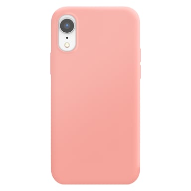 Moxie Funda para iPhone XR Edición Color Skin en TPU con Interior Suave Rose clair