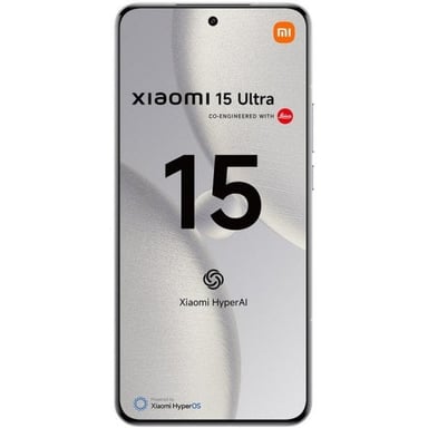 Xiaomi 15 Ultra 17,1 cm (6.73'') SIM doble 5G USB Tipo C 16 GB 512 GB 5410 mAh Blanco