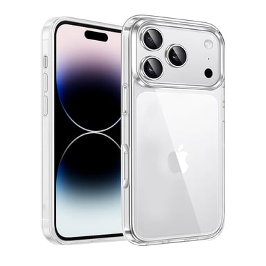 JAYM - Custodia morbida trasparente compatibile con [ iPhone 17 Pro ] - Flessibile e resistente - Trattamento anti-ingiallimento - Anti-bolle