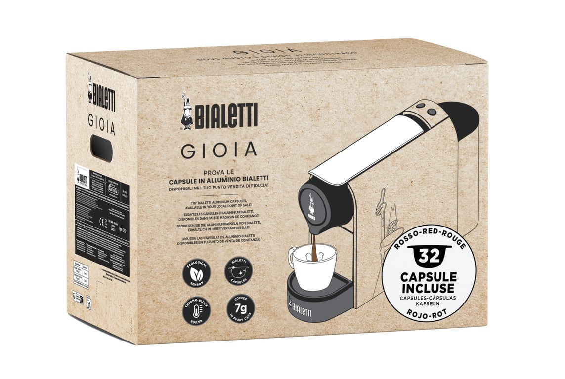 Bialetti Gioia Entièrement automatique Cafetière à dosette 0 5 Neuf - vue 2