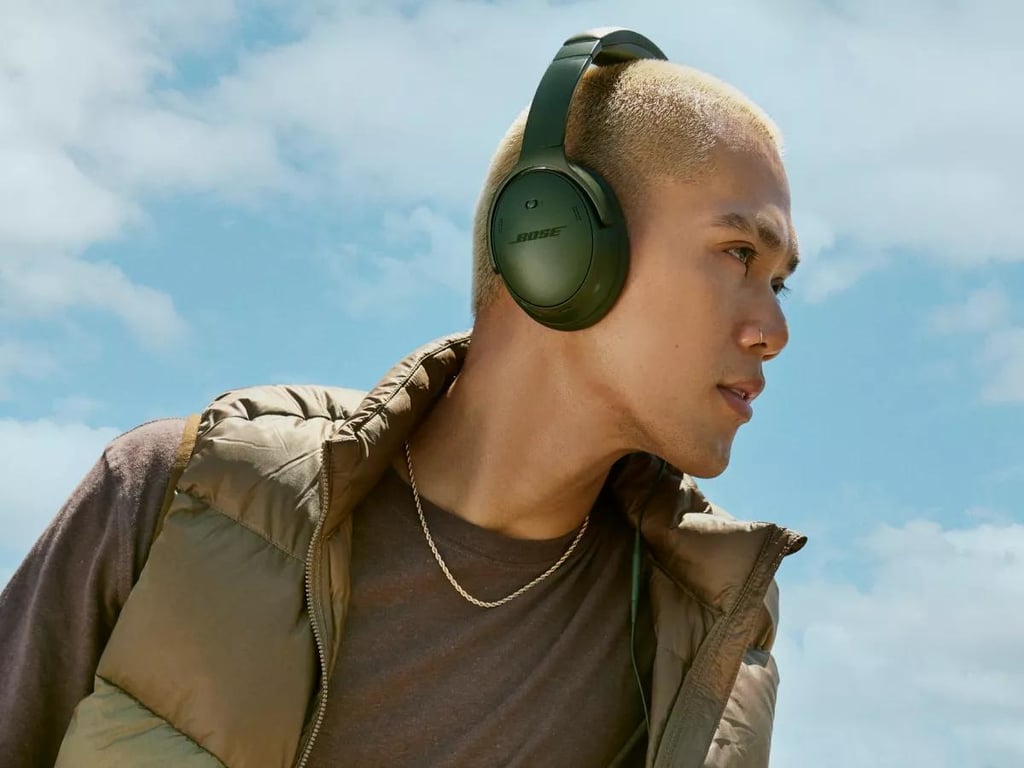 Bose QuietComfort Casque Avec fil &sans fil Arceau Musique/Quotidien Bluetooth Vert - Neuf