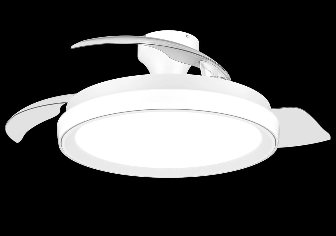Ventilateur De Plafond Philips Bliss – Pales Rétractables, LED Intégrée, Télécommande - vue 4