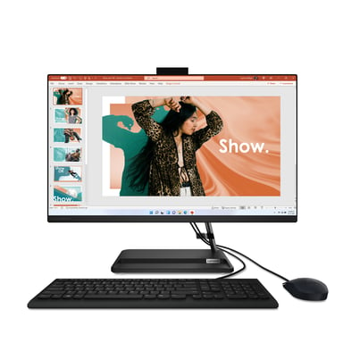 Lenovo IdeaCentre 3 Intel® Core™ i7 i7-13620H 68,6 cm (27'') 1920 x 1080 pixels PC All-in-One 16 Go DDR4-SDRAM 512 Go SSD Windows 11 Home Wi-Fi 6 (802.11ax) Noir