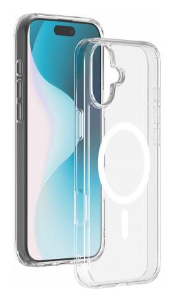 Coque hybride BigBen Connected compatible MagSafe pour iPhone 16 Plus - vue 3