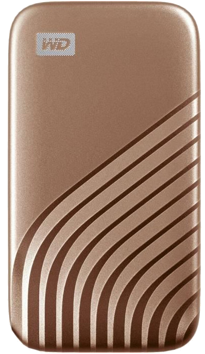 WD - Disque SSD Externe - My Passport? - 2To - USB-C - Rose Gold