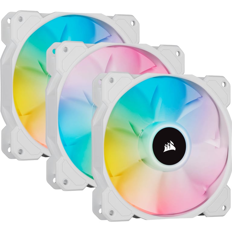 Corsair SP120 RGB ELITE Triple Pack + Ligthing Node CORE - vue 5