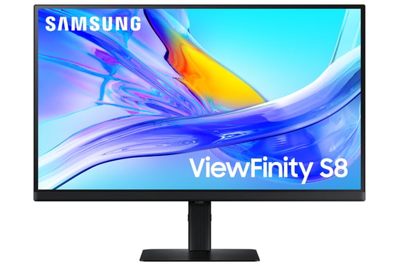 Monitor ad alta risoluzione ViewFinity S8 S80UD UHD 60Hz di Samsung da 27 pollici