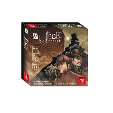 Mister Jack Pocket - Jeu d'Enquête Stratégique en Version Poche