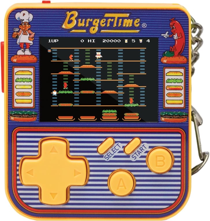 Super Micro Data East Burger Time Porte Clefs Gamer Neuf - vue 3