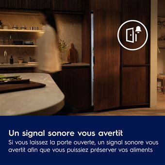 Réfrigérateur Combiné Electrolux KNA6LE18S – Volume 271 L, Classe E - vue 6