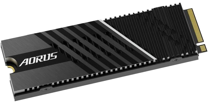 GIGABYTE - SSD Interne - Aorus Gen4 7000s - 1To - M.2 NVMe Dissipateur de chaleur (GP-AG70S1TB)