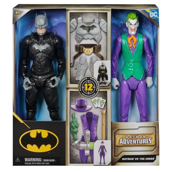BATTLE PACK FIGURINE 30 CM BATMAN VS LE JOKER Batman Adventures - vue 3