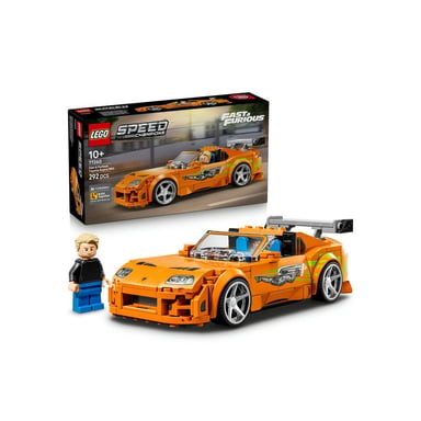 LEGO Speed Champions 77260 La Toyota Supra MK4 Brian O'Conner 292 pezzi Arancione